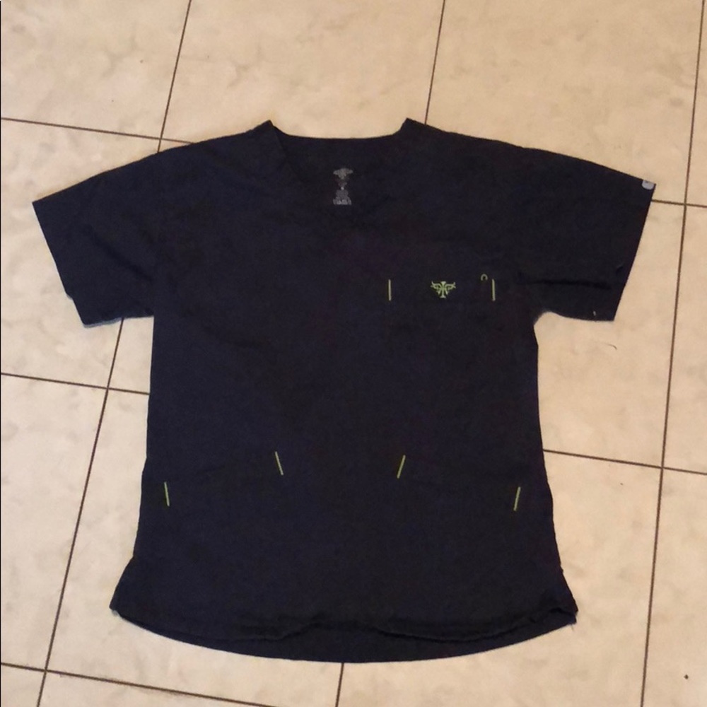 Med couture scrub top